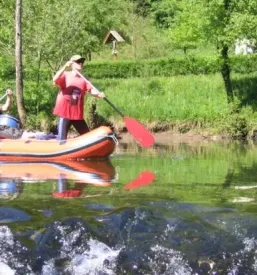 Ugoden in dober rafting Kolpa
