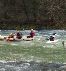 Dober rafting na kolpi