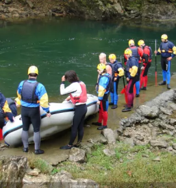 Dober rafting na kolpi