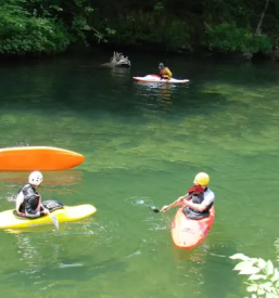 Dober rafting na kolpi