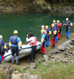 Dober rafting na kolpi