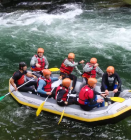 Dober rafting na kolpi