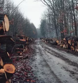 Strojna secnja lesa gorenjska