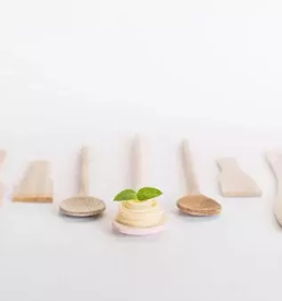 Wooden kitchen utensils