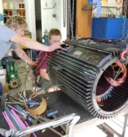 Ugodno previjanje in popravilo električnih motorjev Goriška