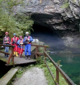 Tour of the planina cave with boats