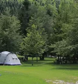 Dober kamp ob reki Soči