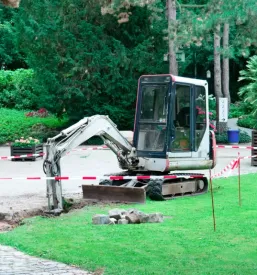 Manjsi gradbeni izkopi notranjsko kraska