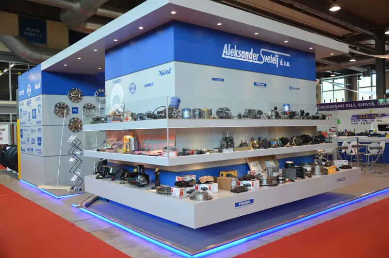 Organizing exhibition spaces Europe