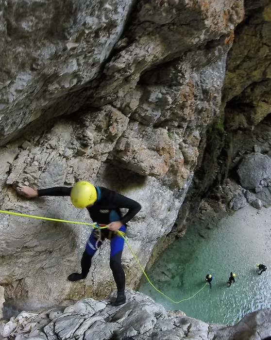 Rafting, canyoning in soteskanje Soča