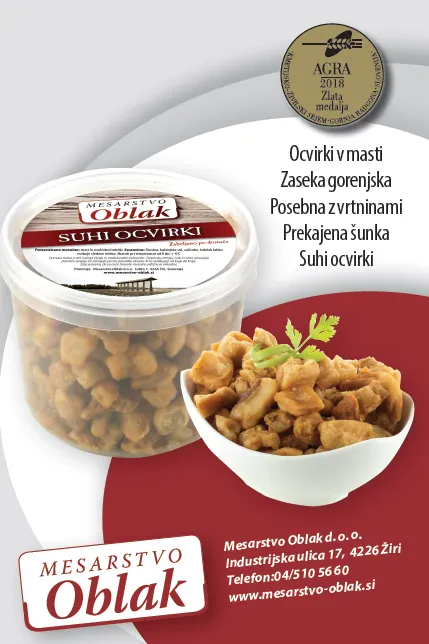 Sveže goveje in svinjsko meso Žiri, Idrija