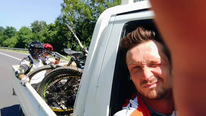 Bike shuttle Slovenia