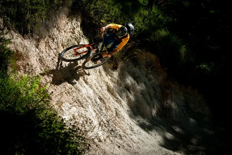 Mountain biking