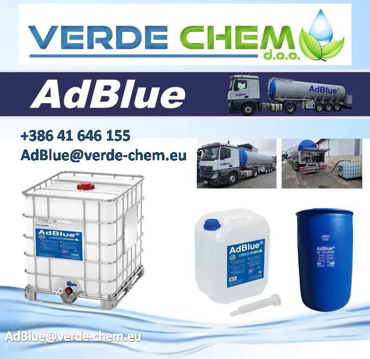 Maloprodaja tekočine adblue Slovenija, EU