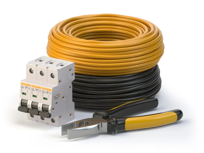 Kabeln, Elektronik, gedruckten Schaltungen