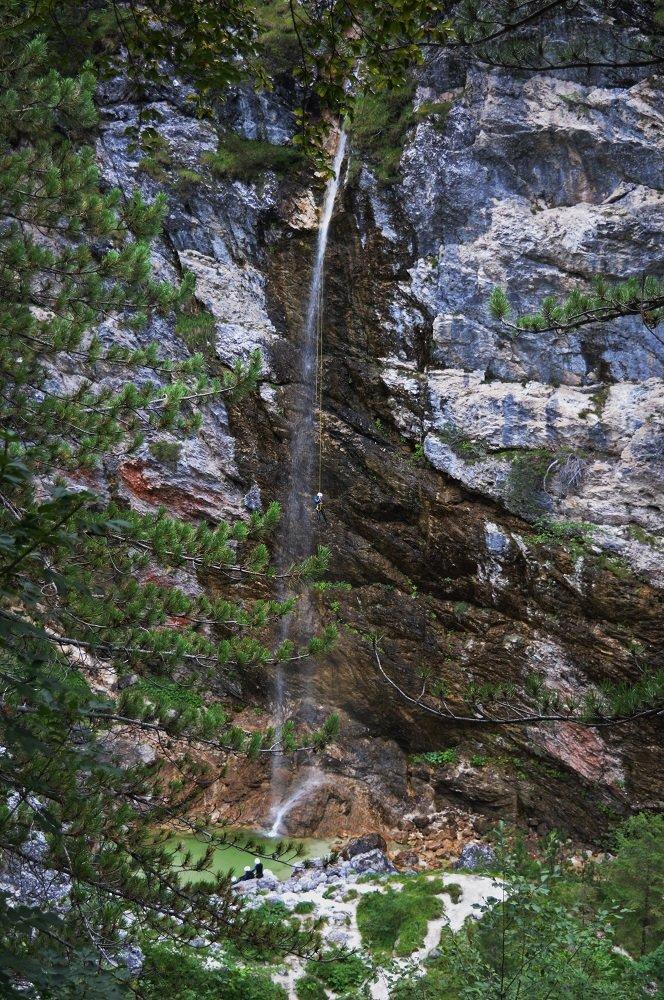 Fratarica, canyoning in soteskanje Bovec