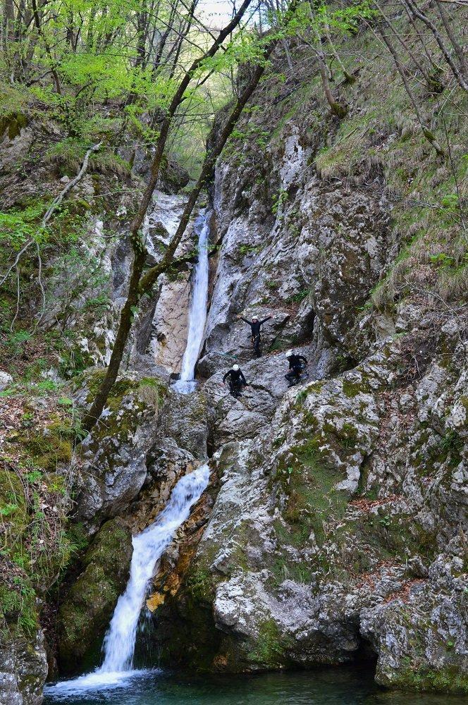 Fratarica soteskanje Bovec