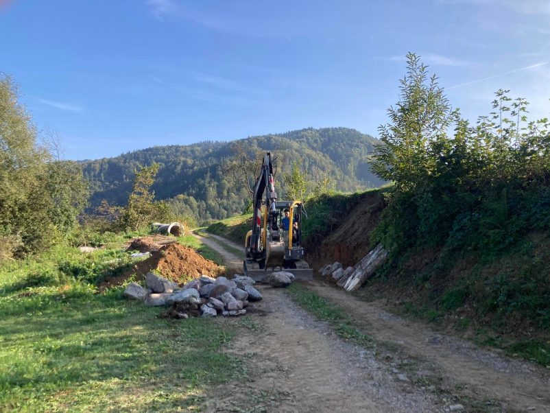 Gradbeni izkopi TGM Gorenjska, Škofja Loka