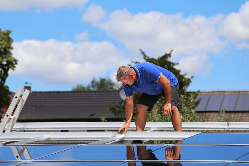 Montaža sončne elektrarne Štajerska