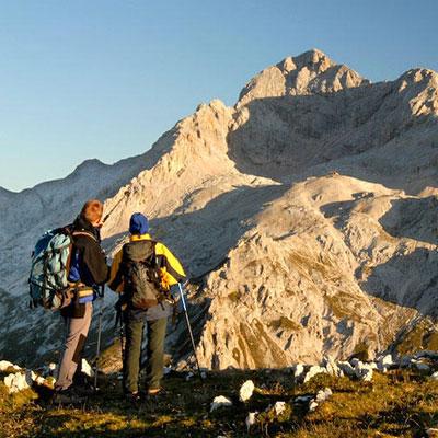 hiking in bohinj