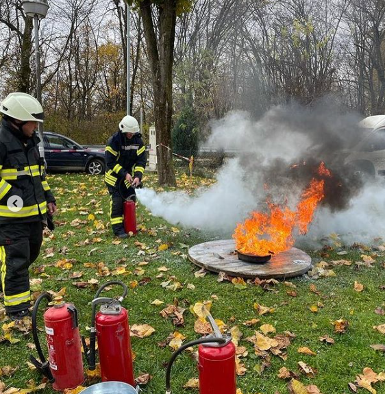 gasilsko društvo gašenje požara