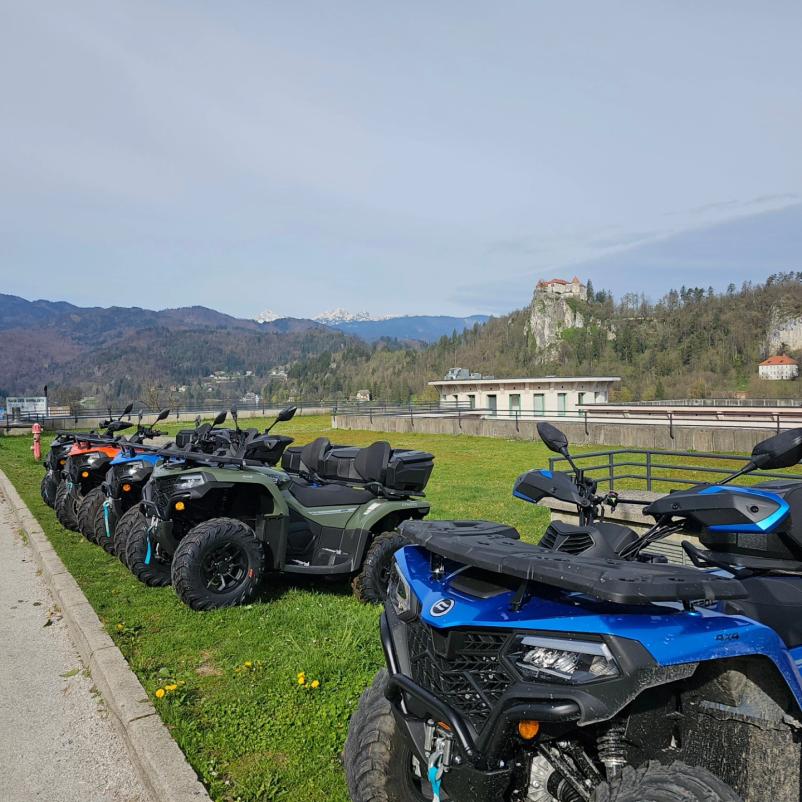 A wide selection of guided ATV quad tours in Bled