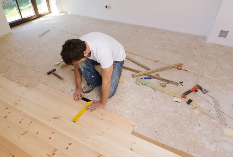 Polaganje vinil na klik Obala