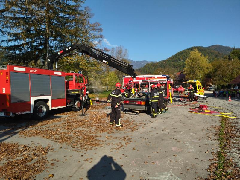 Pomoč gasilcev Ljubno ob Savinji