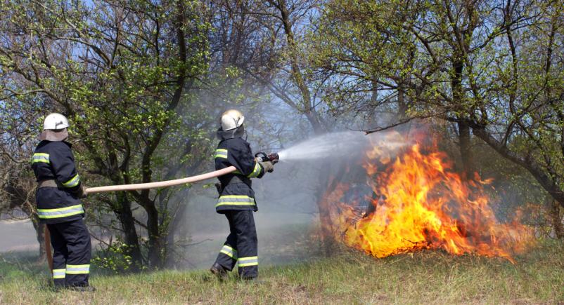 Pomoč gasilcev v primeru požara