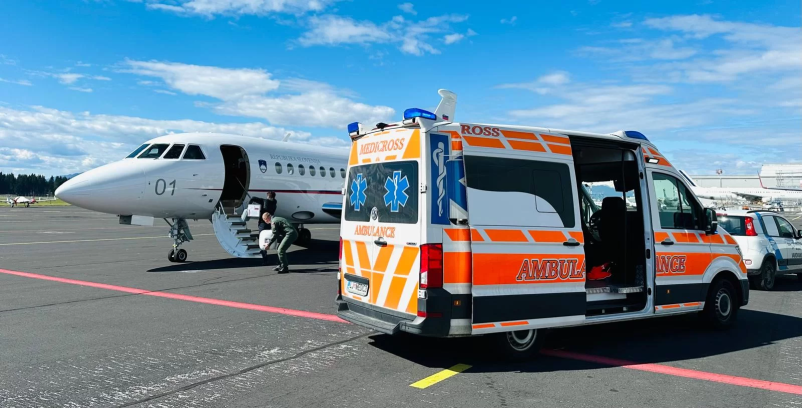 Medical air transfers of patients