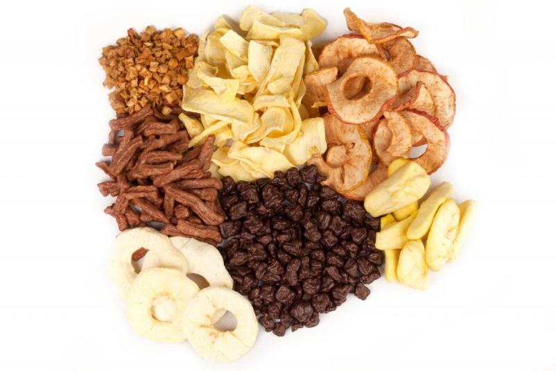 Chocolate dried fruit