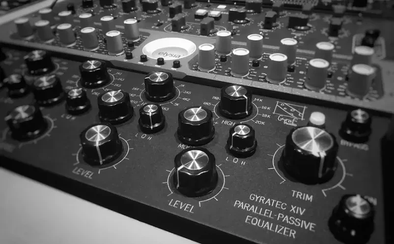 Professional recording studio