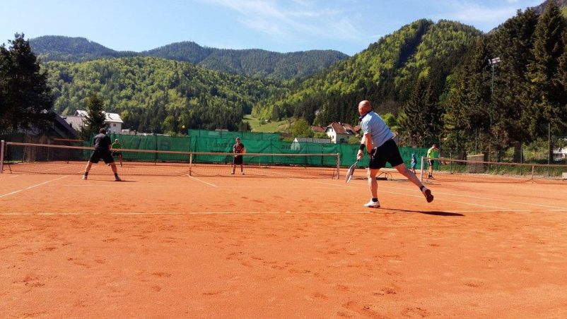 Trening tenisa Mežica