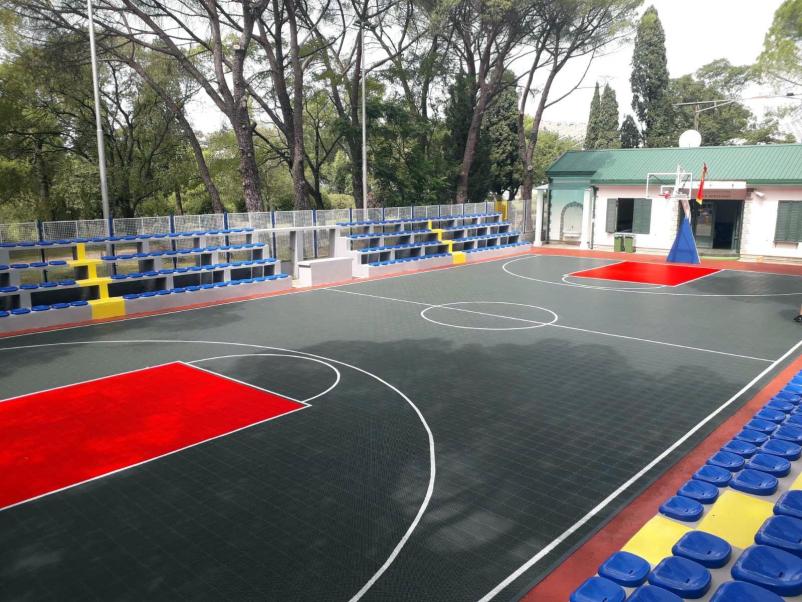 Equipping sports facilities 