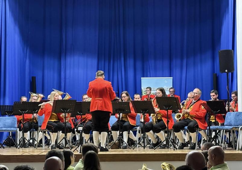 Nastop Gasilskega pihalnega orkestra Loče