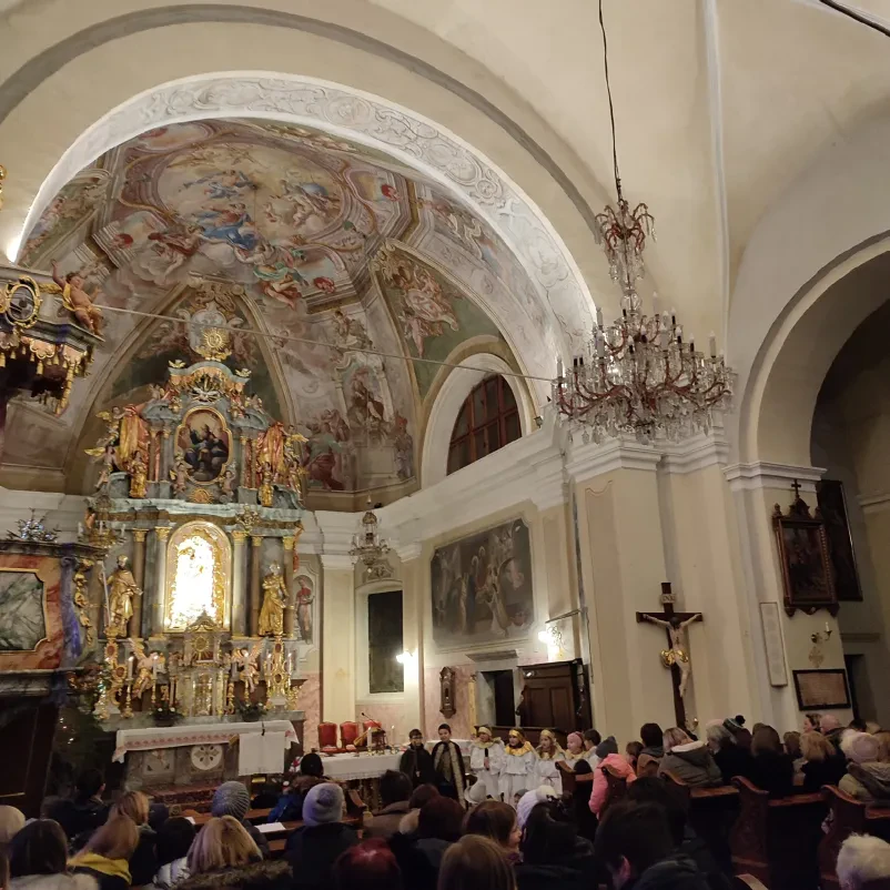 Cerkev Marijinega vnebovzetja Lesce
