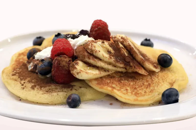 You are invited to try good pancakes at Kavarna Afrika in Ljubljana