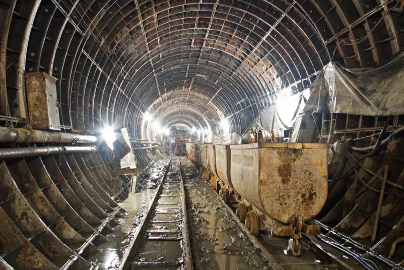 Tunnelarbeiten Slowenien Österreich
