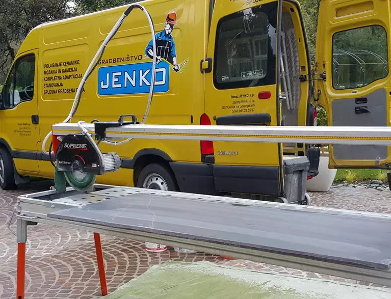 Polaganje velikoformatne keramike Osrednja Slovenija