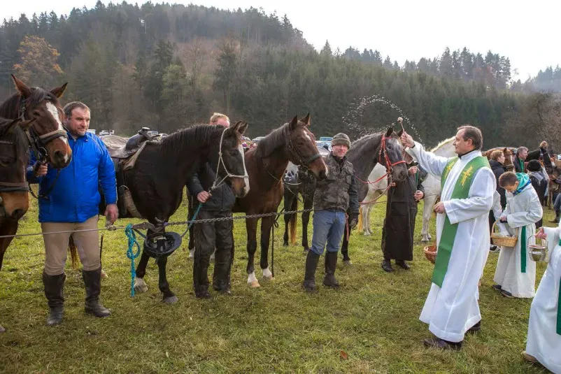 Žegnanje konjev