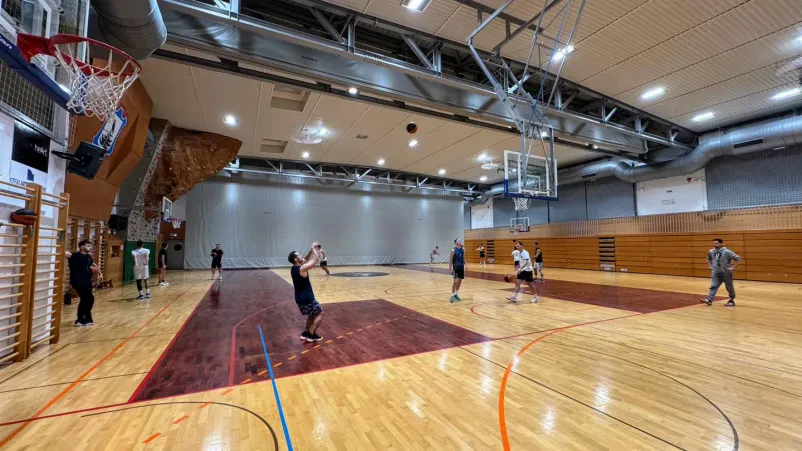 Vpis na trening košarke Vransko