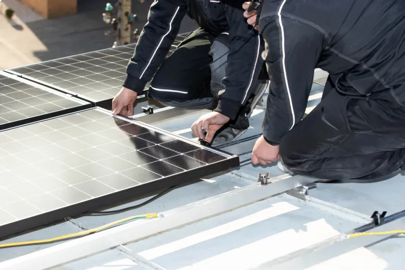 Kvalitetena montaža in servis sončnih elektrarn