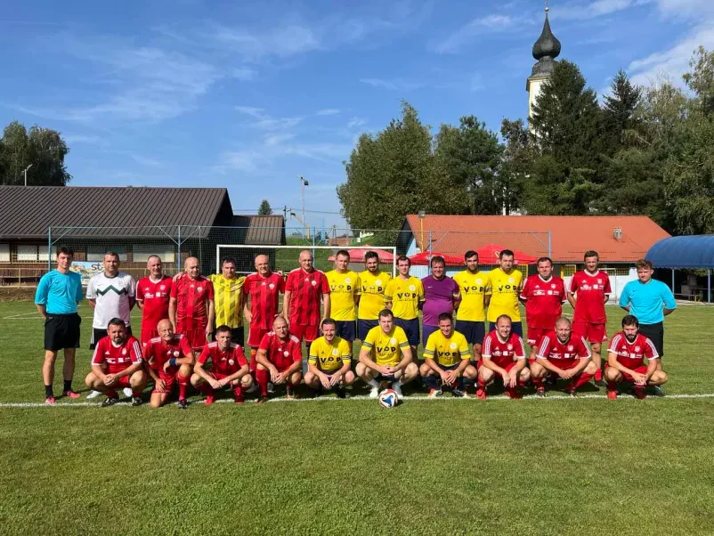 Trening nogometa za veterane Starše, Štajerska