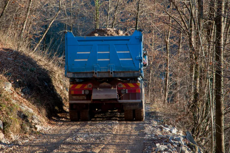 Mednarodni prevozi razsutega tovora na Hrvaško