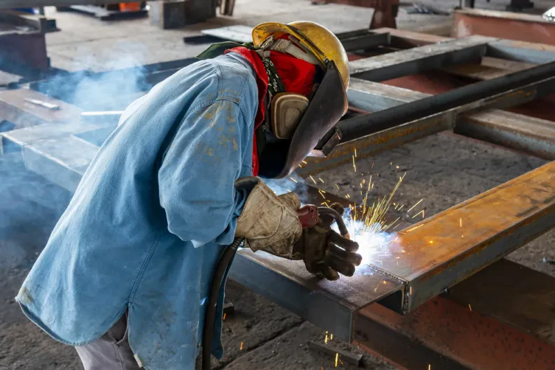 Construction of metal structures