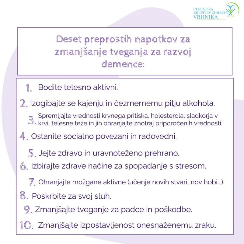 Duševno zdravje Vrhnika