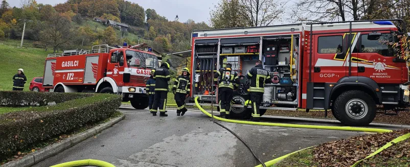 Pomoč gasilcev Savinjska