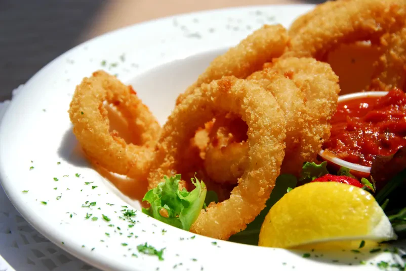 The best seafood restaurant in Izola