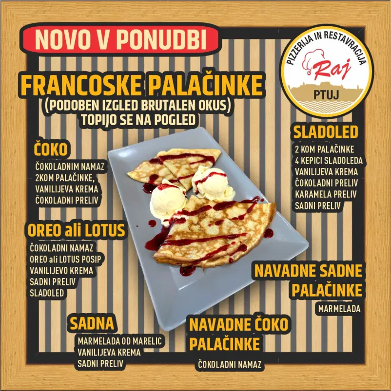 Pice iz krušne peči in jedi z žara Podravska