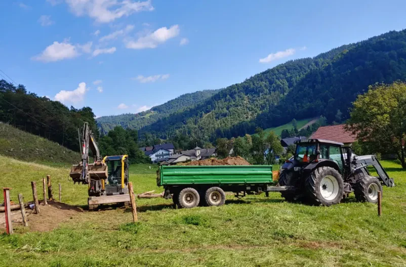 Ugodna izvedba ureditve okolice Gorenjska